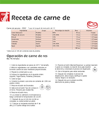 Total Pet Kitchen Receta para Perro - Ternera
